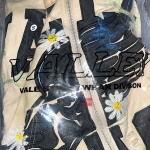 Valley Lives Bone Garden Zip Up Hoodie